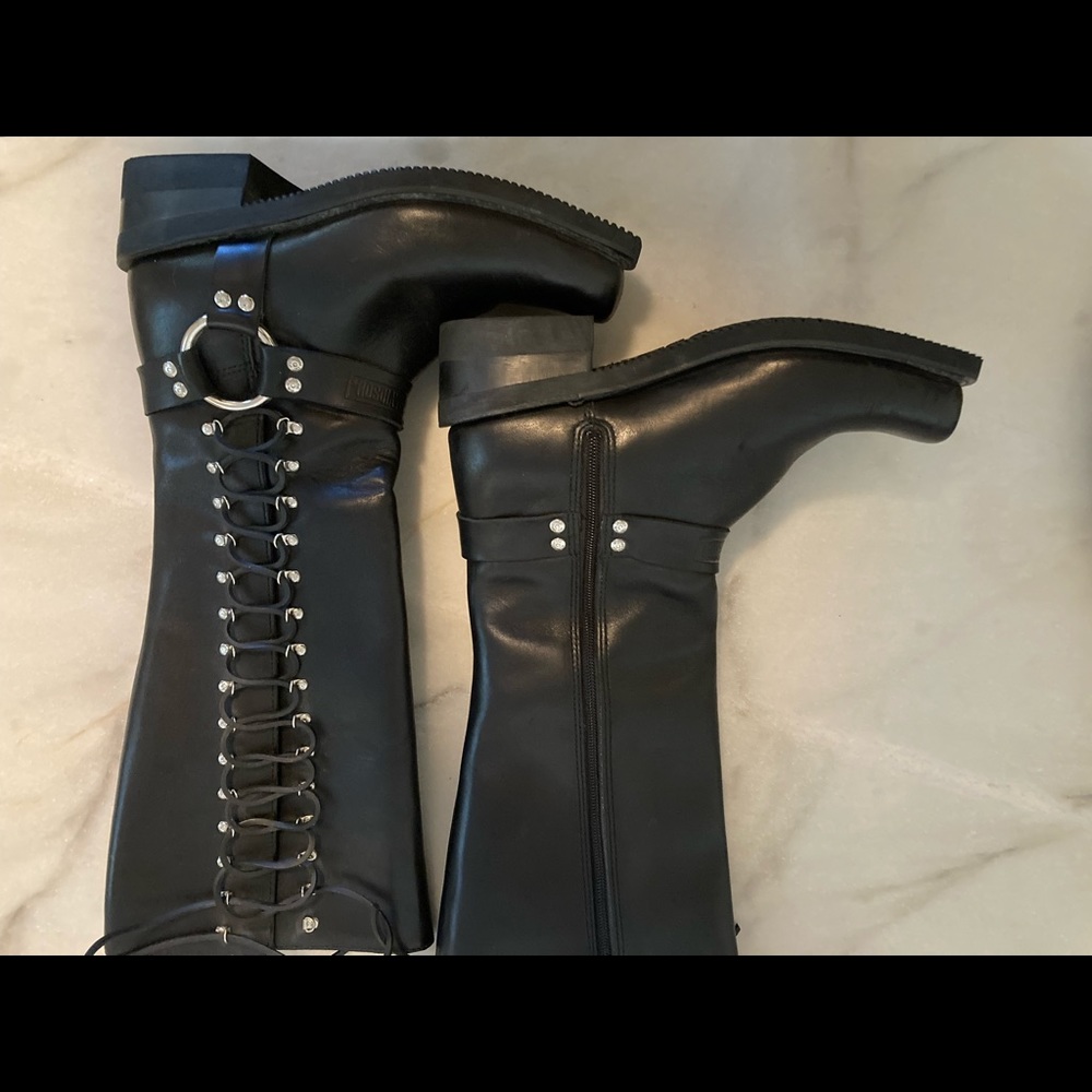 Harley Davidson New Leather Boots 8.5 woman’s